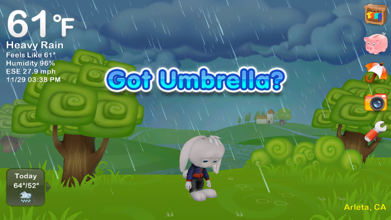 Weather Rabbit App on Amazon Appstore