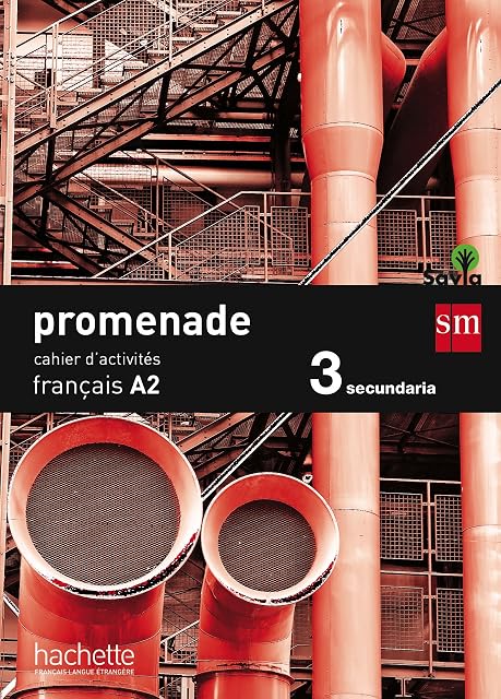 Portada de Francés 3º ESO Cahier Dexercises A2 Promenade Ed 2015