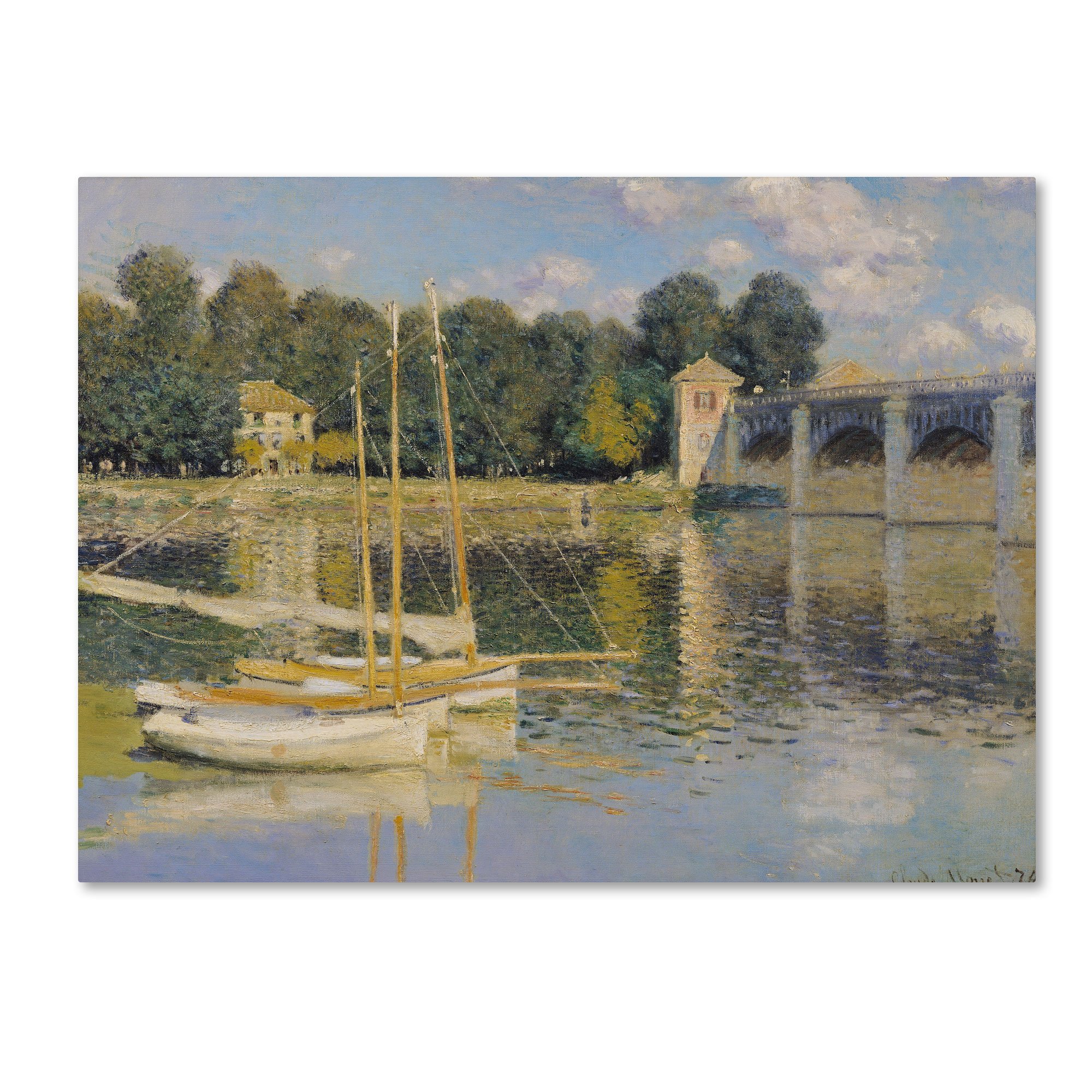 美品　Claude Monet 【arched bridge】 美品 Claude Monet 【arched bridge】 The Japanese Bridge, 1899