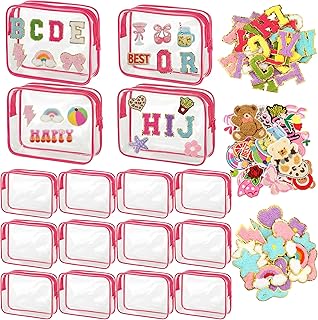 Meanplan Paquete de 12 bolsas de maquillaje t...