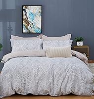 Vista 13 de Swanson Beddings Serene - Juego de cama de 2 piezas, 100% algodón, funda de edredón y una funda de almohada (tamaño individual)