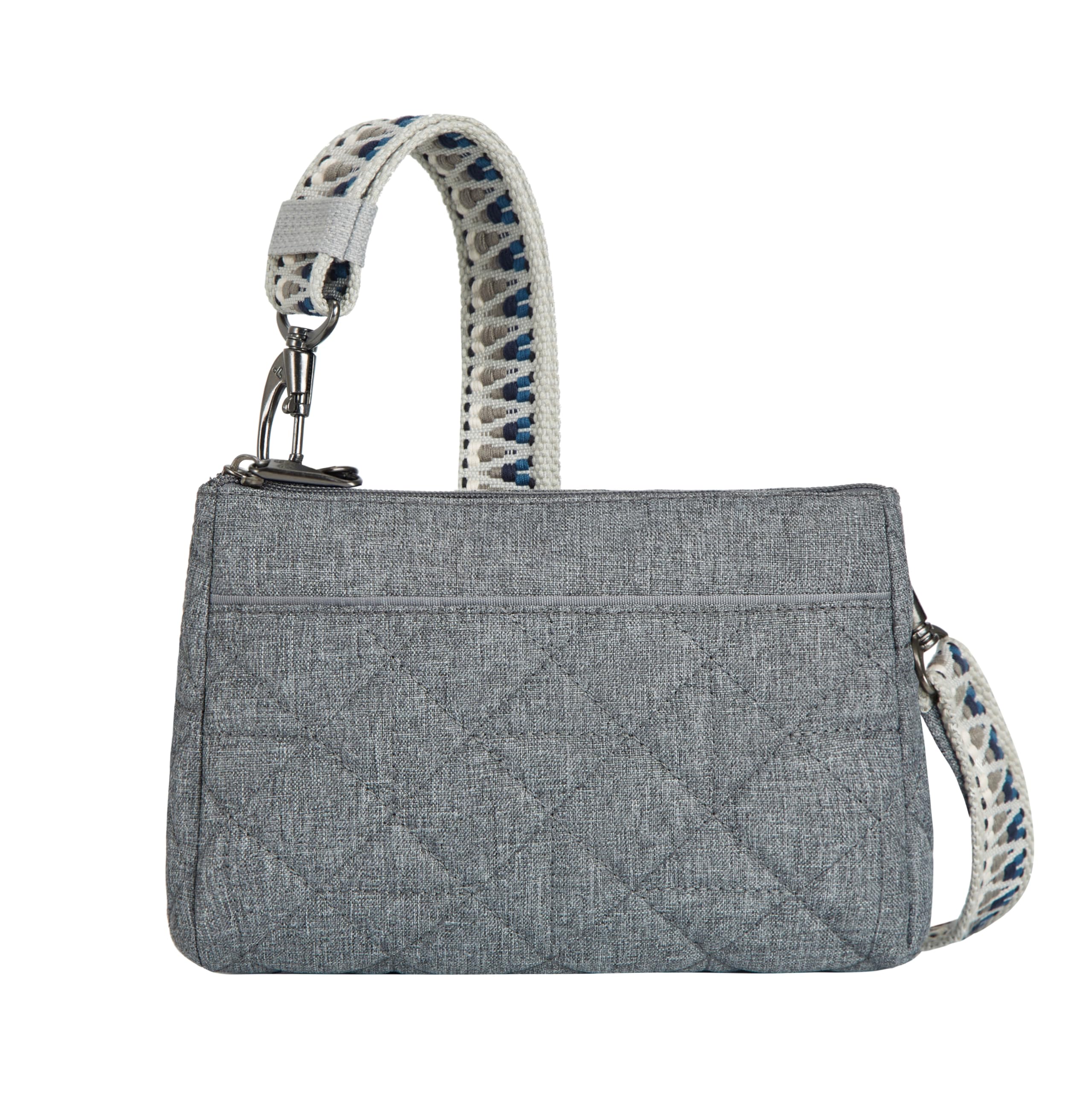 Travelon Boho Anti-furto Clutch Crossbody, Unisex-Adulto