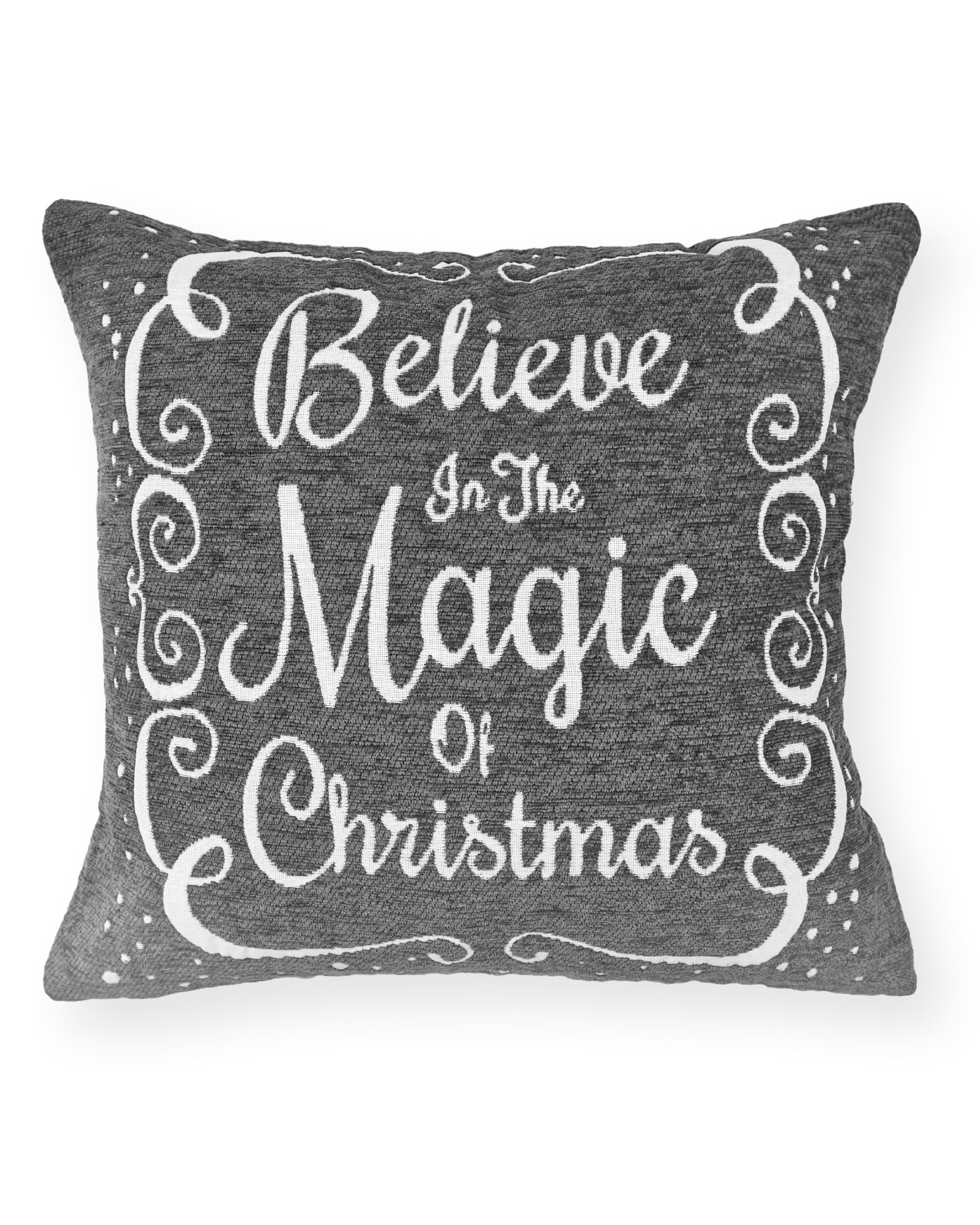 Emma Barclay Christmas Cushion Covers 45x45 Chenille Scatter Pillow Xmas Cushions Throw Pillow Covers Decorative Pillowcase for Christmas Home Decoration