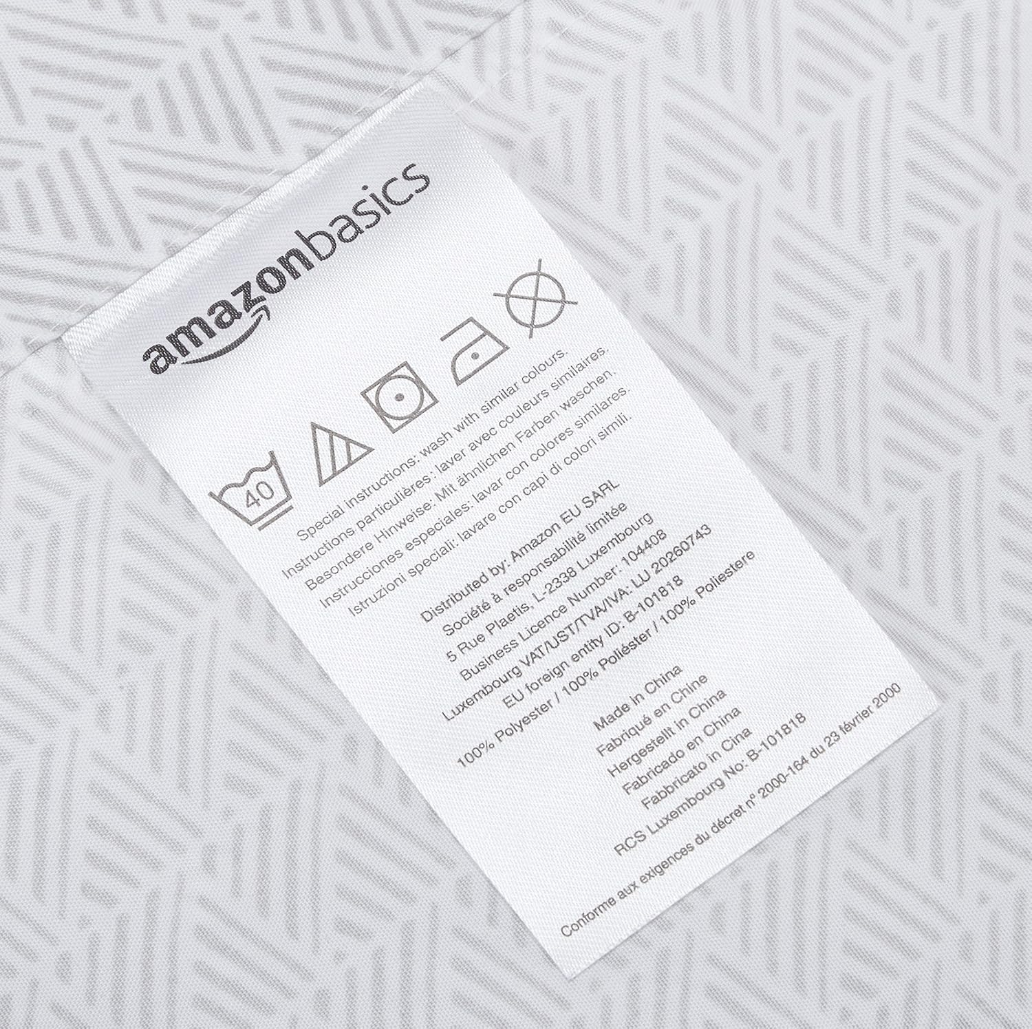 Amazon Basics taies assorties