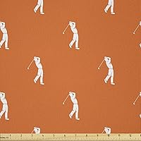 Vista 300 de Ambesonne Tela de Fiesta Popstar por Yarda, Estilo de Dibujos Animados Garabatos Dibujados a Mano Tema Musical Impresión de Arte Lineal, Tela