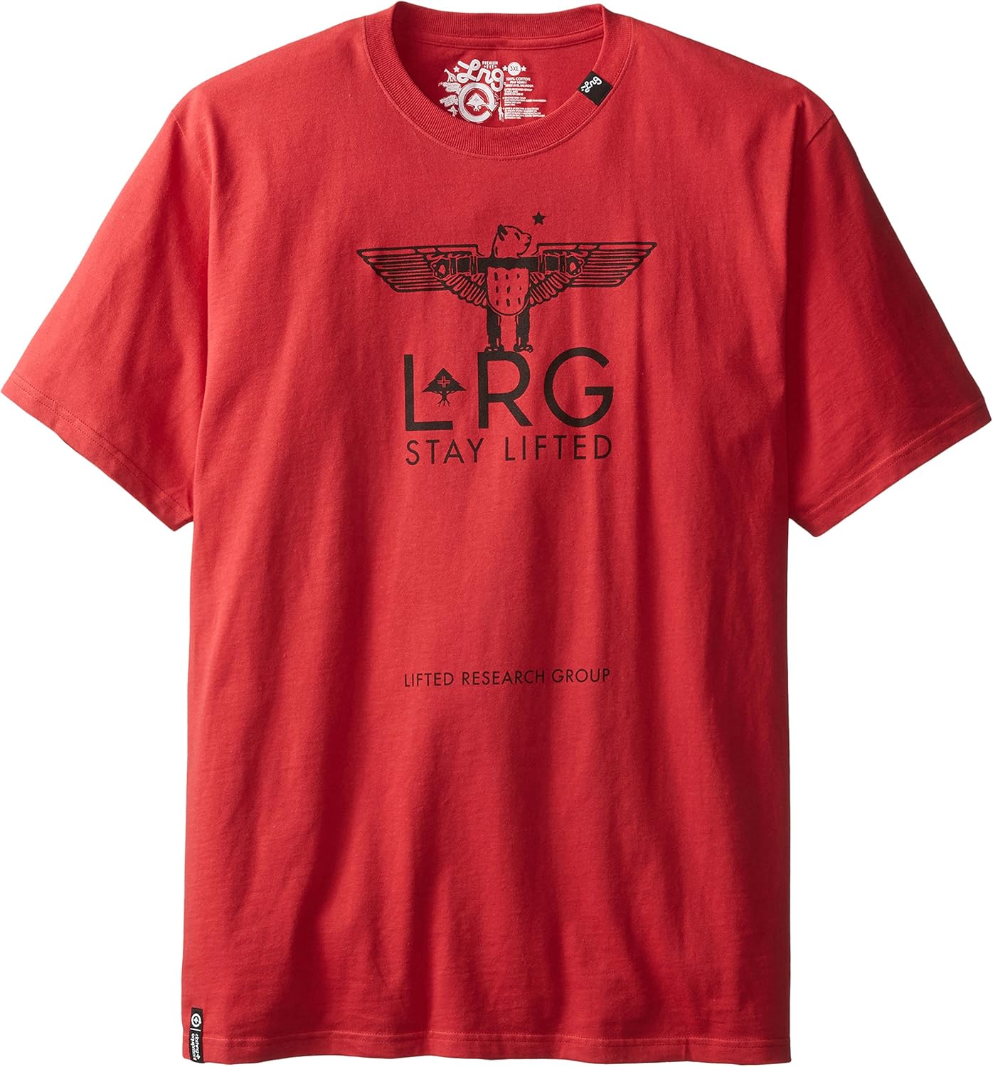 LRG Men's Big-Tall High Panda T-Shirt