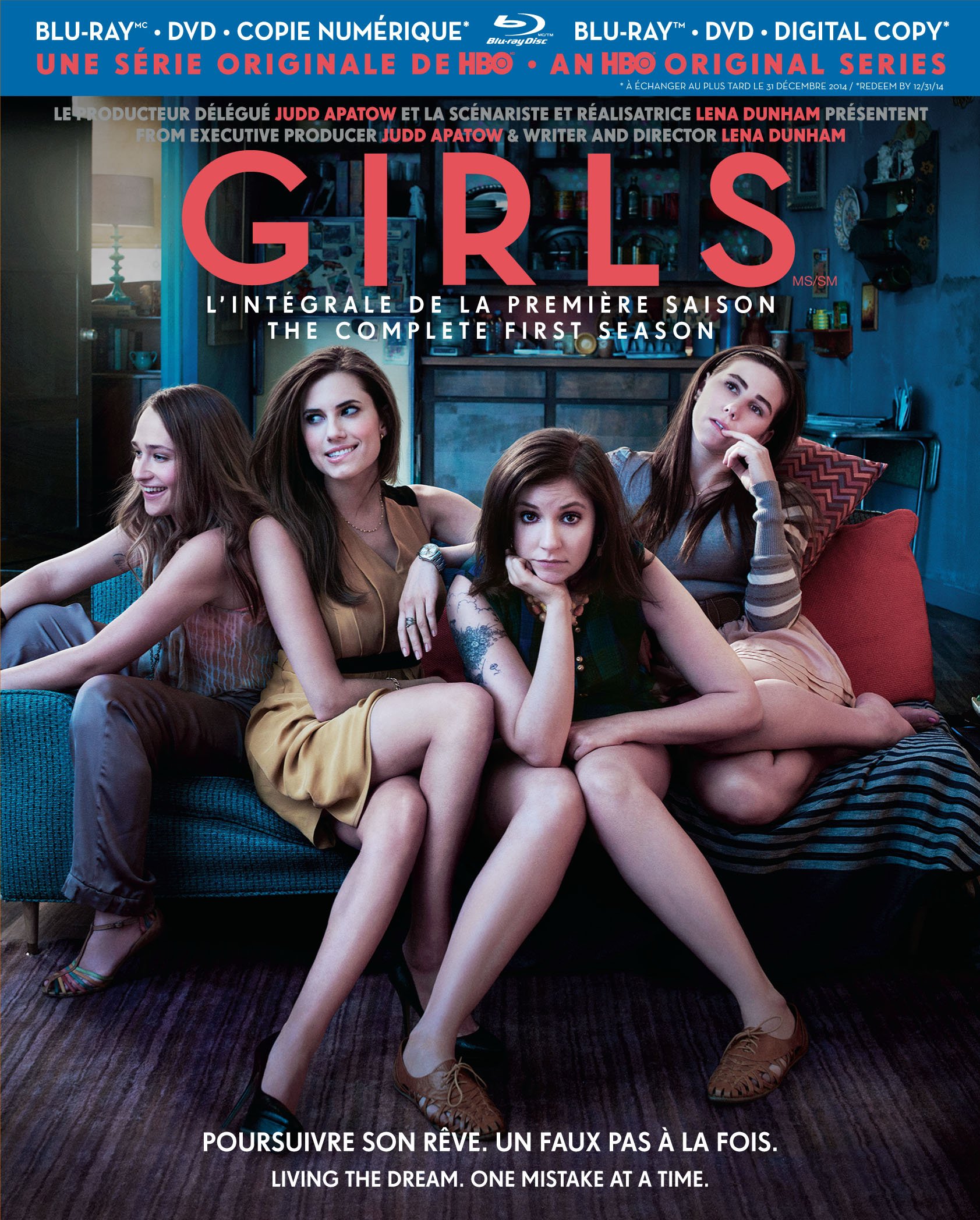 Girls: Complete First Season HBO Select (QUE/BD-SEL+DC) [Blu-ray]