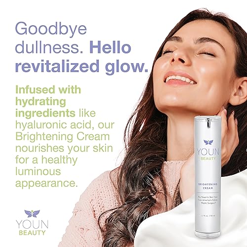 Miniatura 4 de Crema iluminadora con ácidos glicólicos y kójicos y extracto de regaliz - Crema aclaradora de piel sin hidroquinona para cara, cuello y escote -