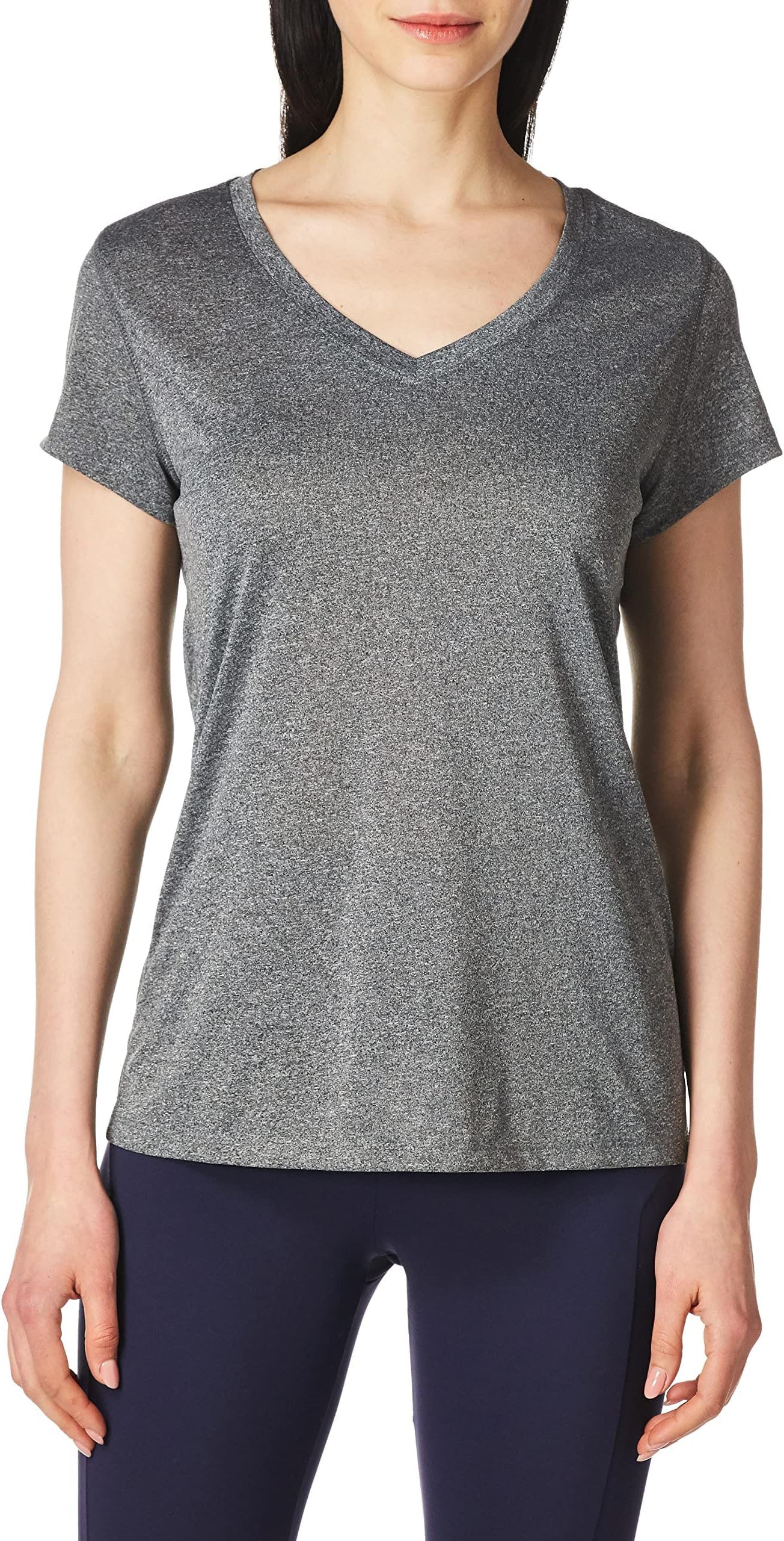 Sport Women's Heathered Performance V-Neck Tee