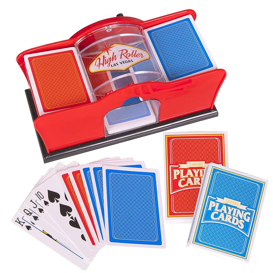 Amazon.com: Crazy Games Manual Card Shuffler with 2 Decks