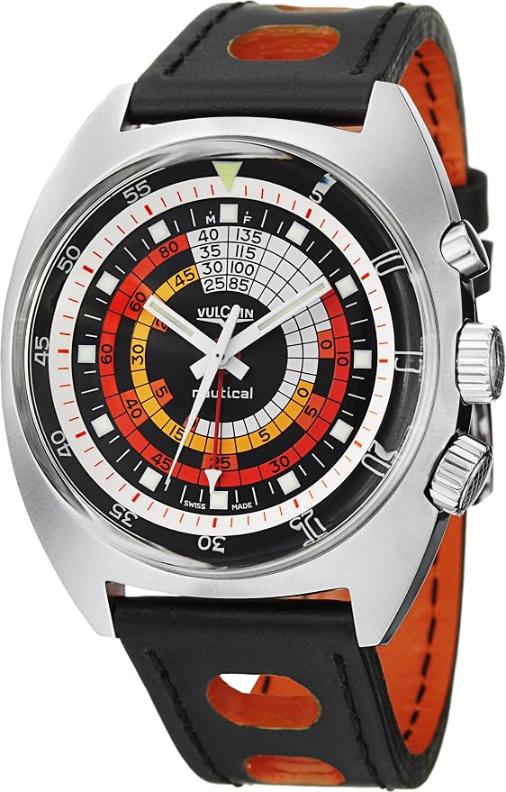 Vulcain HERTITAGE70 nautica da uomo Limited Edition orologio meccanico  100159.081l : Amazon.it: Orologi