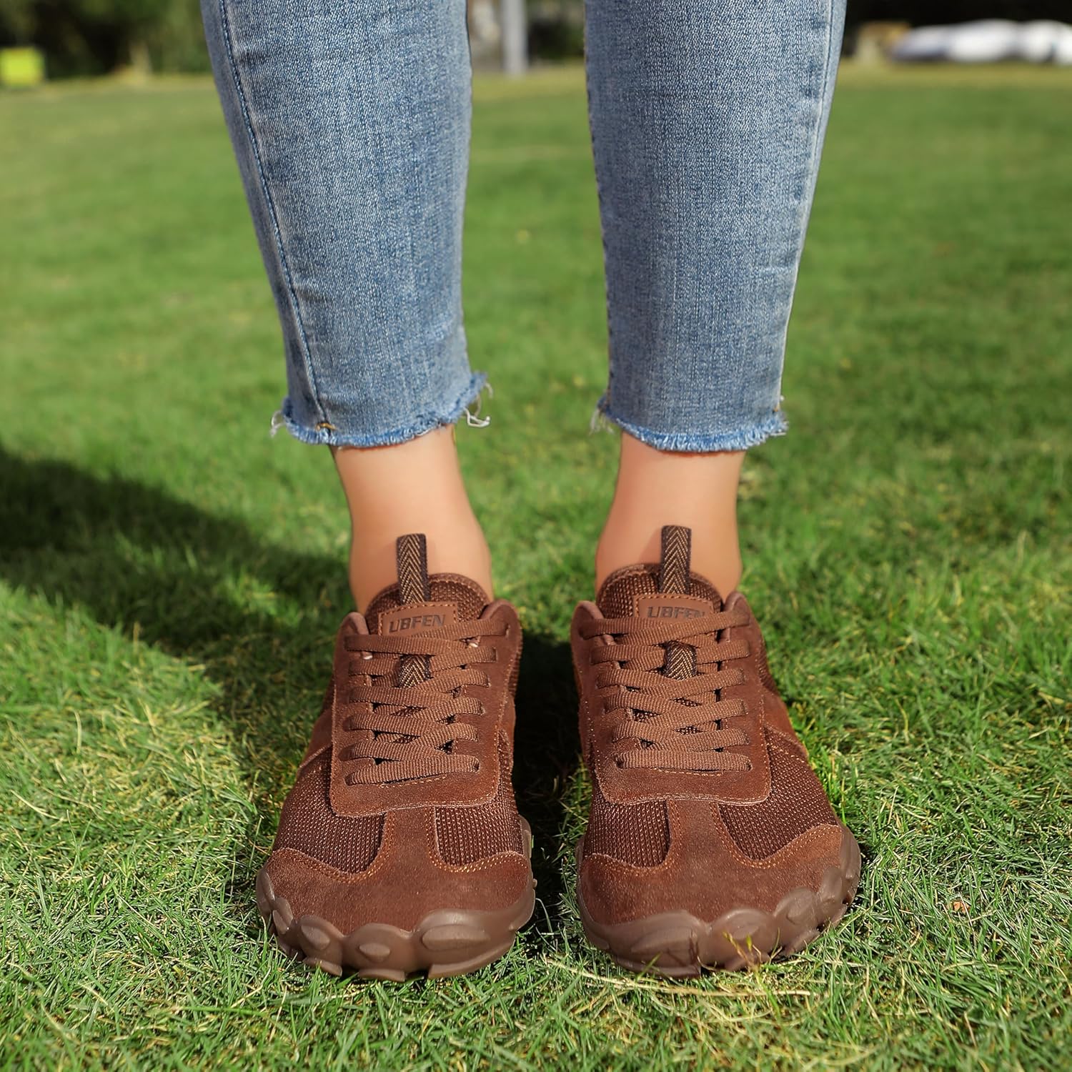 UBFEN Sneakers Barefoot Shoes for Womens Mens Minimalist Trail Running Hiking Comfortable Walking - Image 3