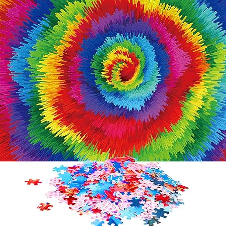 Amazon Toynspring ジグソーパズル 1000ピース パズル 抽象的 アートパズル バラ ローゼ 暇つぶし ストレス発散 プレゼント ジグソーパズル おもちゃ
