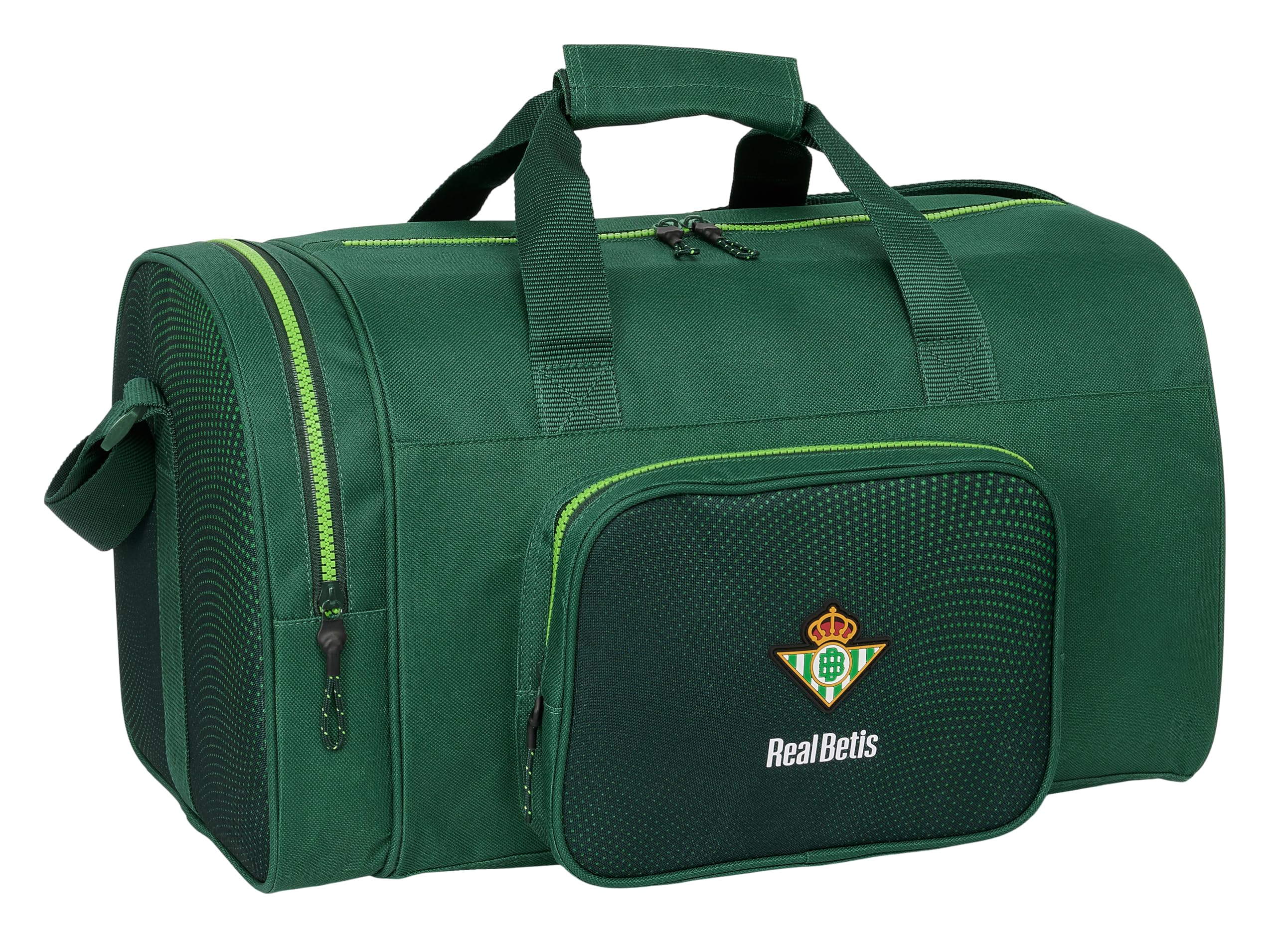 Real Betis Balompié Kulturtasche Für Kinder – Mittelgroß, Mit Griff & Reißverschluss | Leicht Zu Reinigen & Trolley-tauglich