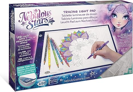 NEBULOUS STARS Tracing Light Pad – Super Thin Light Up Tracing Pad