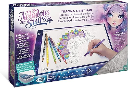 NEBULOUS STARS Tracing Light Pad – Super Thin Light Up Tracing Pad
