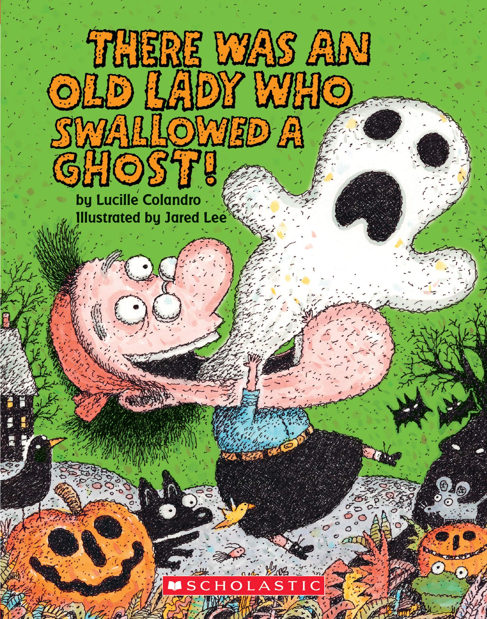There Was an Old Lady Who Swallowed a Ghost! (Board Book) (There Was an Old Lady [Colandro])