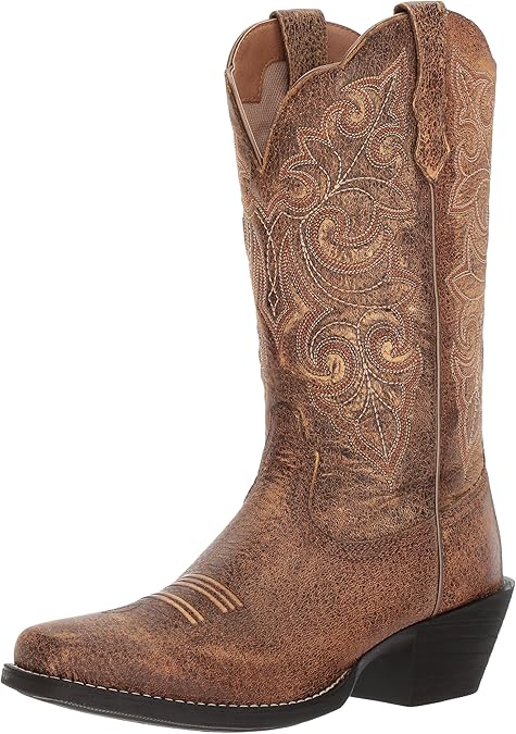 Round up square toe western boot vintage bomber Outlet