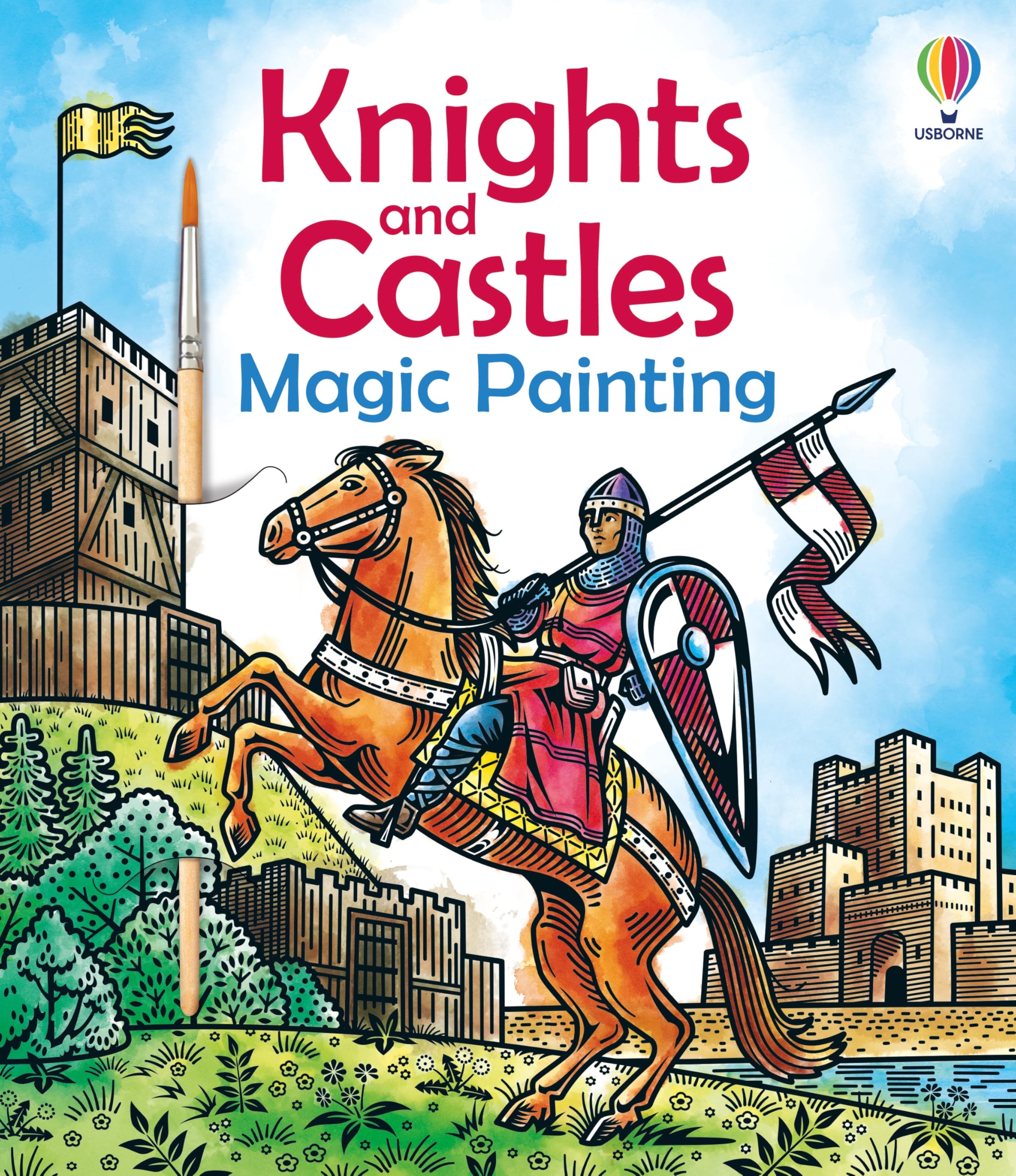 Knights and Castles Magic Painting by Abigail Wheatley, Niles... - 9781836043195