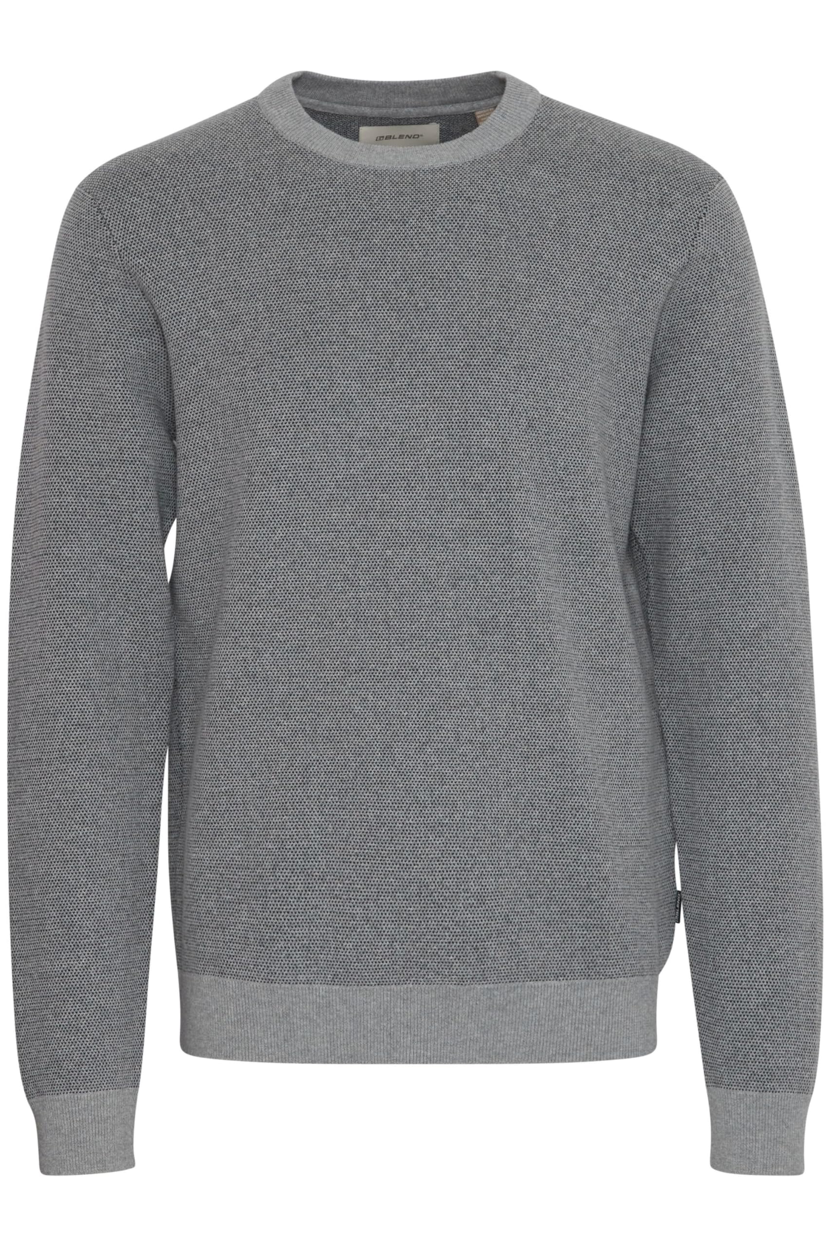 Blend BHPullover Herren Pullover Grobstrick Rundhals-Ausschnitt