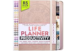 2024 Life Planner - Undated Deluxe Weekly, Monthly Planner: Transform Your Life