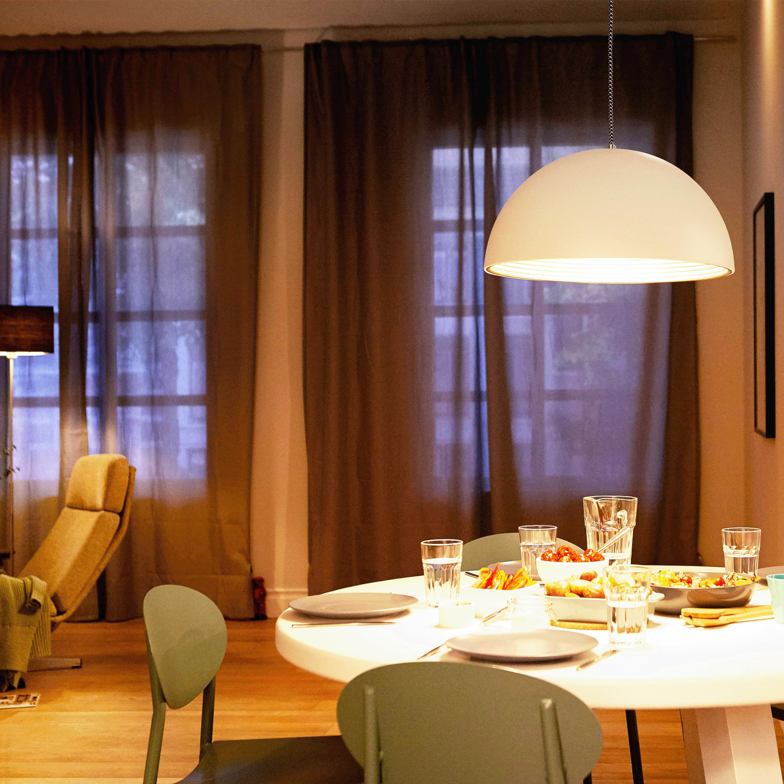 LEXMAN - 18er-Set LED-Lampen - 18 x LED Glühbirnen E27-1521 LM - 11,2W entsprechend 100W - Ø 60 mm - 2700K - Warmweiß