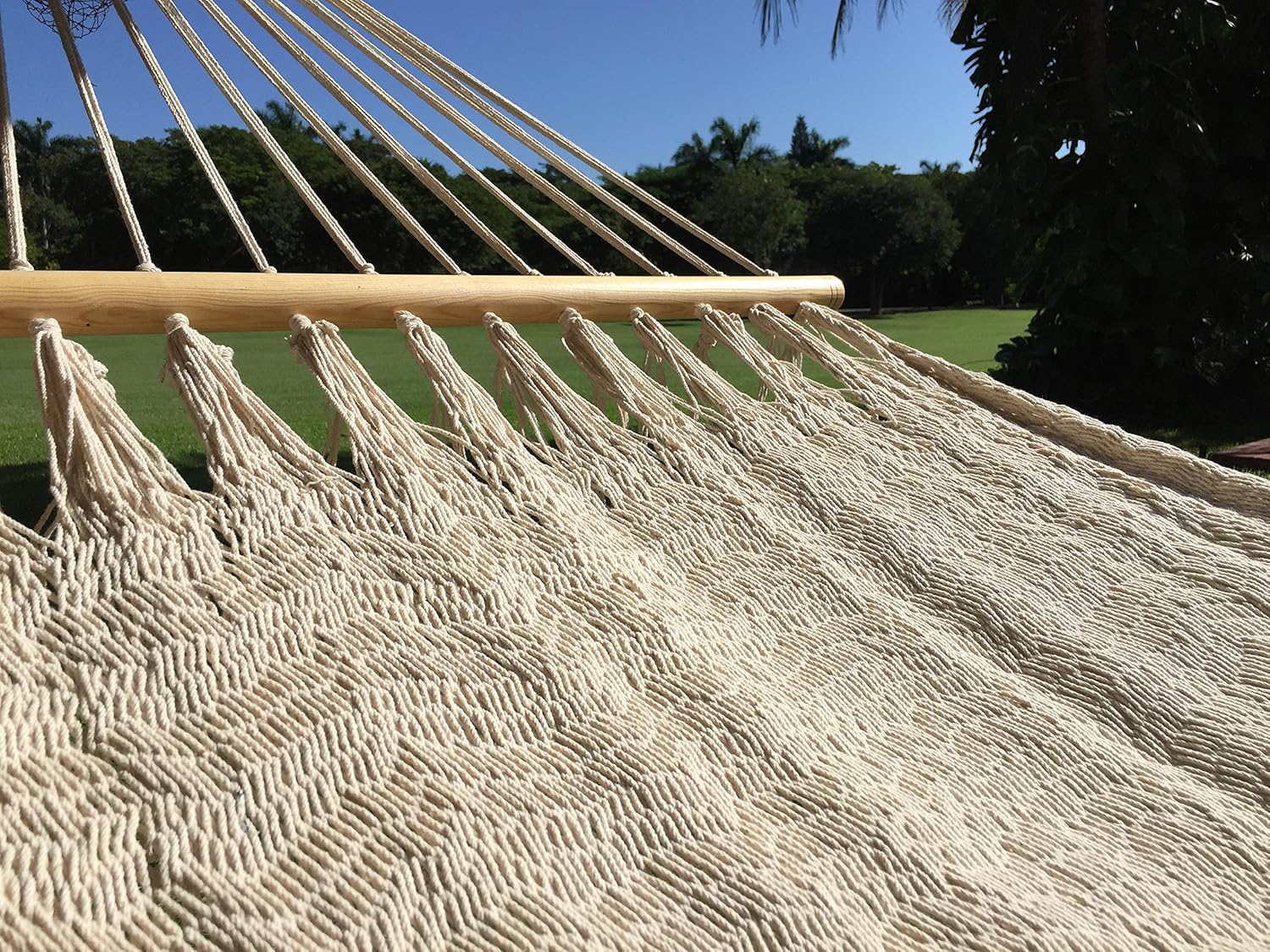 American Hammock (with Spreader bar) (Natural, Nylon)