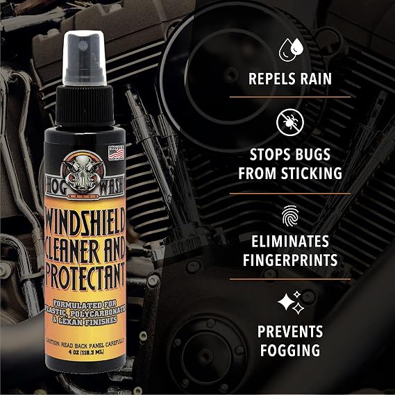 Hog Wash Windshield Cleaner & Protectant HW0884