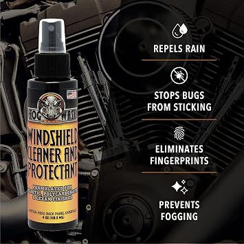 Hog Wash Windshield Cleaner & Protectant HW0884