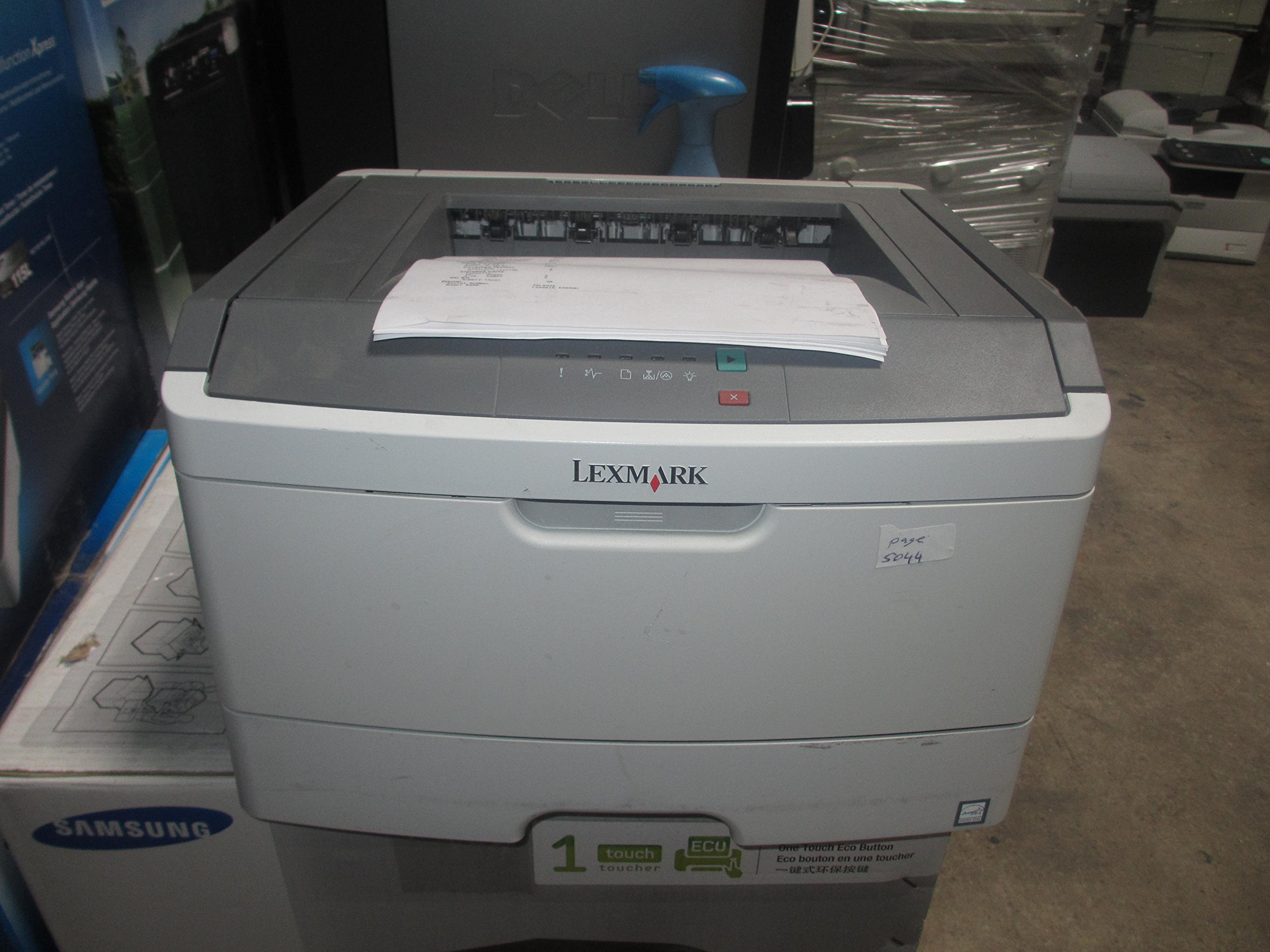 Amazon.com: Lexmark E260DN Impresora láser monocromo E260 34s0300  Refurbished con garantía de 90 días : Productos de Oficina