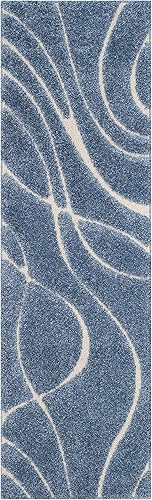 Miniatura 19 de SAFAVIEH Rodeo Drive Collection - Alfombra cuadrada de 4 pies, color dorado, hecha a mano de lana abstracta moderna de mediados de siglo, ideal para