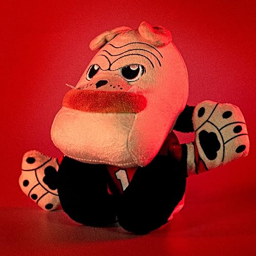 Miniatura 6 de Bleacher Creatures Georgia Bulldogs - Mascota peluda Dawg de 8 pulgadas, peluche sentado Kuricha, mascota suave inspirada en Chibi