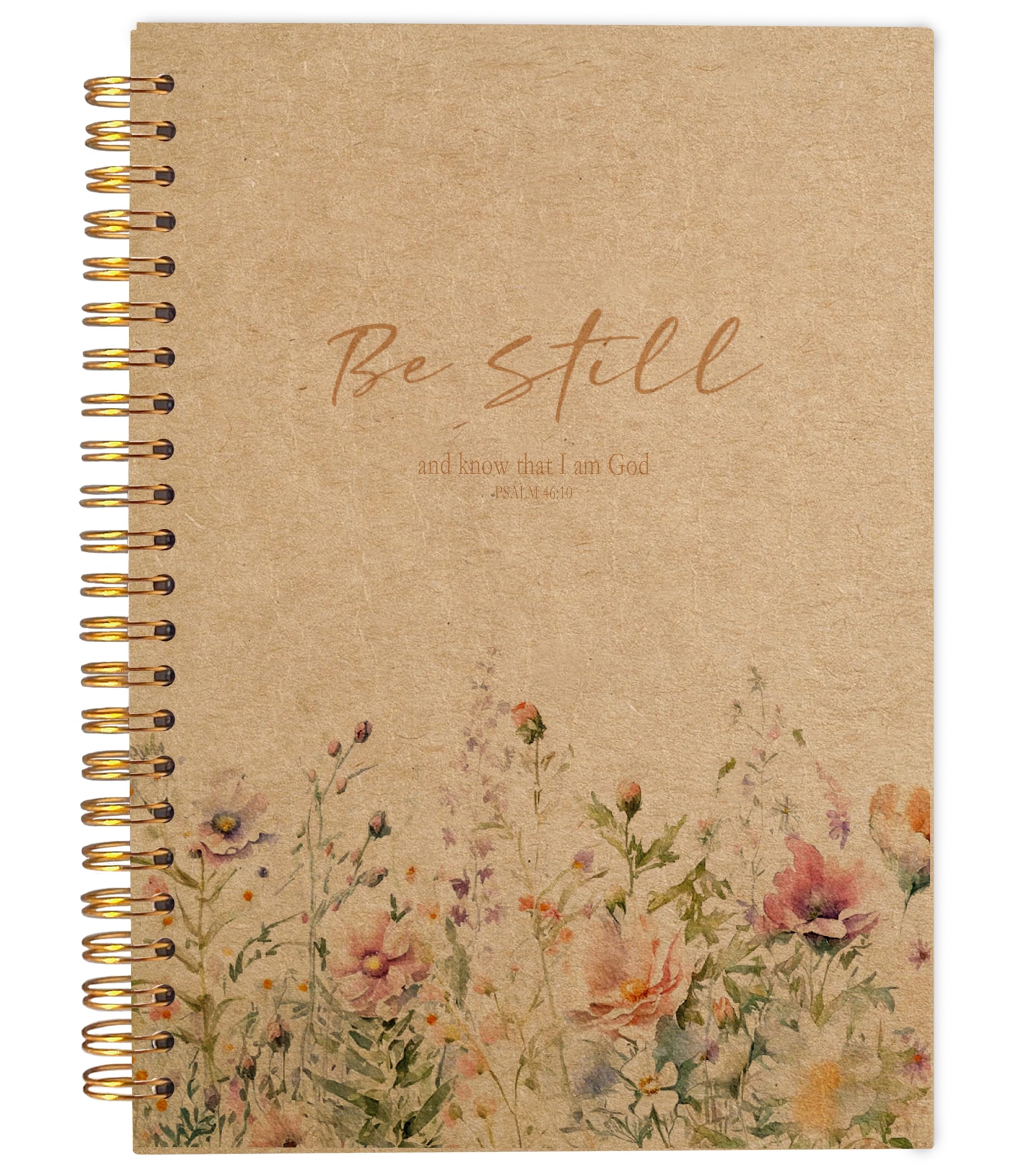 PSALM 46 Be Still and Know That I am God Christian Notebook Journal - Christian Gifts for Women, Bible Journal Notebooks for Note Taking, Bible