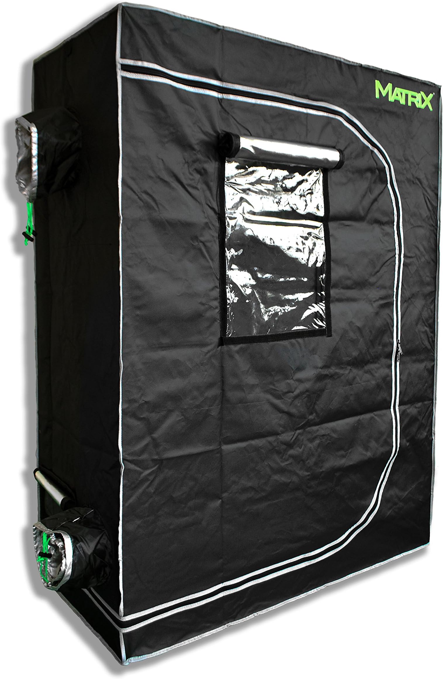 Matrix Horticulture 36"x20"x63" Grow Tent Diamond Mylar 600D Hydroponic Growing Room Box for Indoor Plants Observation Window Arch Door D Design
