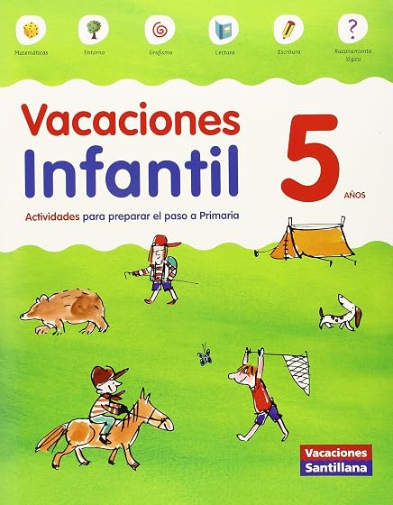 Vacaciones Infantil 5 Años Santillana Ed 2014