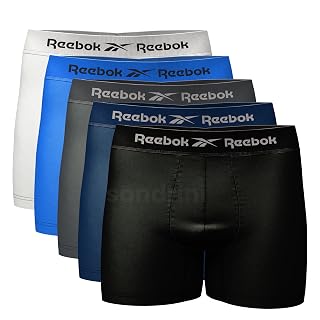 Reebok Kit 5 Cuecas Boxer Classic Microfibra