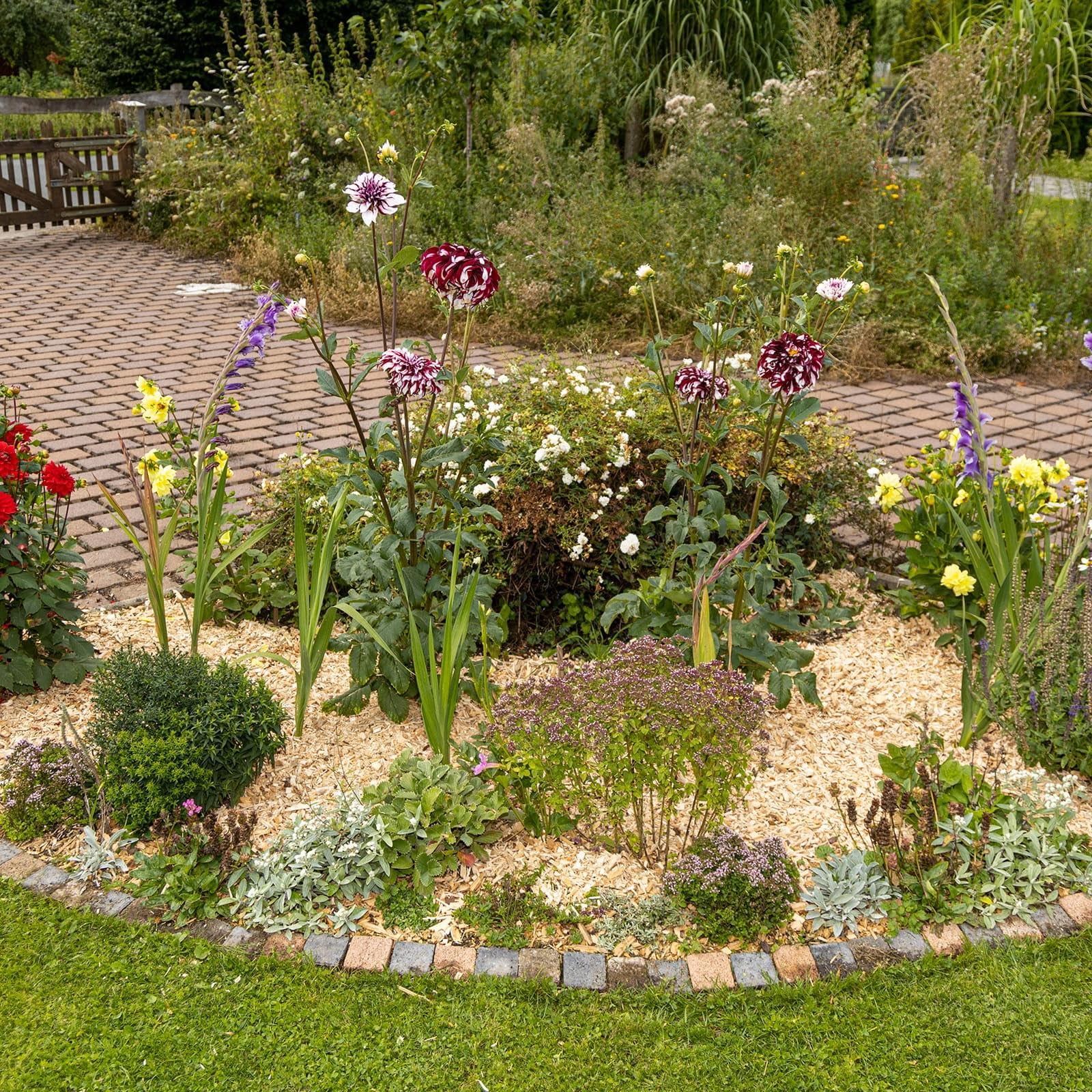 BooGardi Copeaux de bois grossiers de 27/76/100 litres - 76 l - Protection contre les mauvaises herbes - Couverture de parterre - Conception naturelle du sol