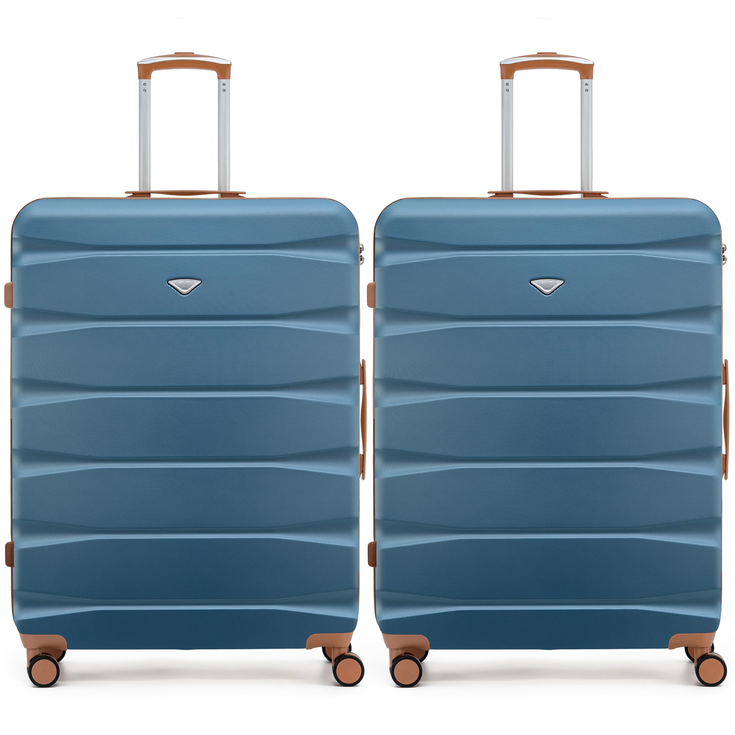 Flight Knight Underseat Cabin Suitcase 45x36x20cm | Free Hand Luggage for EasyJet & Wizz Air | Lightweight ABS Hard Shell with 8 Silent-Glide Spinner Wheels | Max Space Travel Bag — view 282
