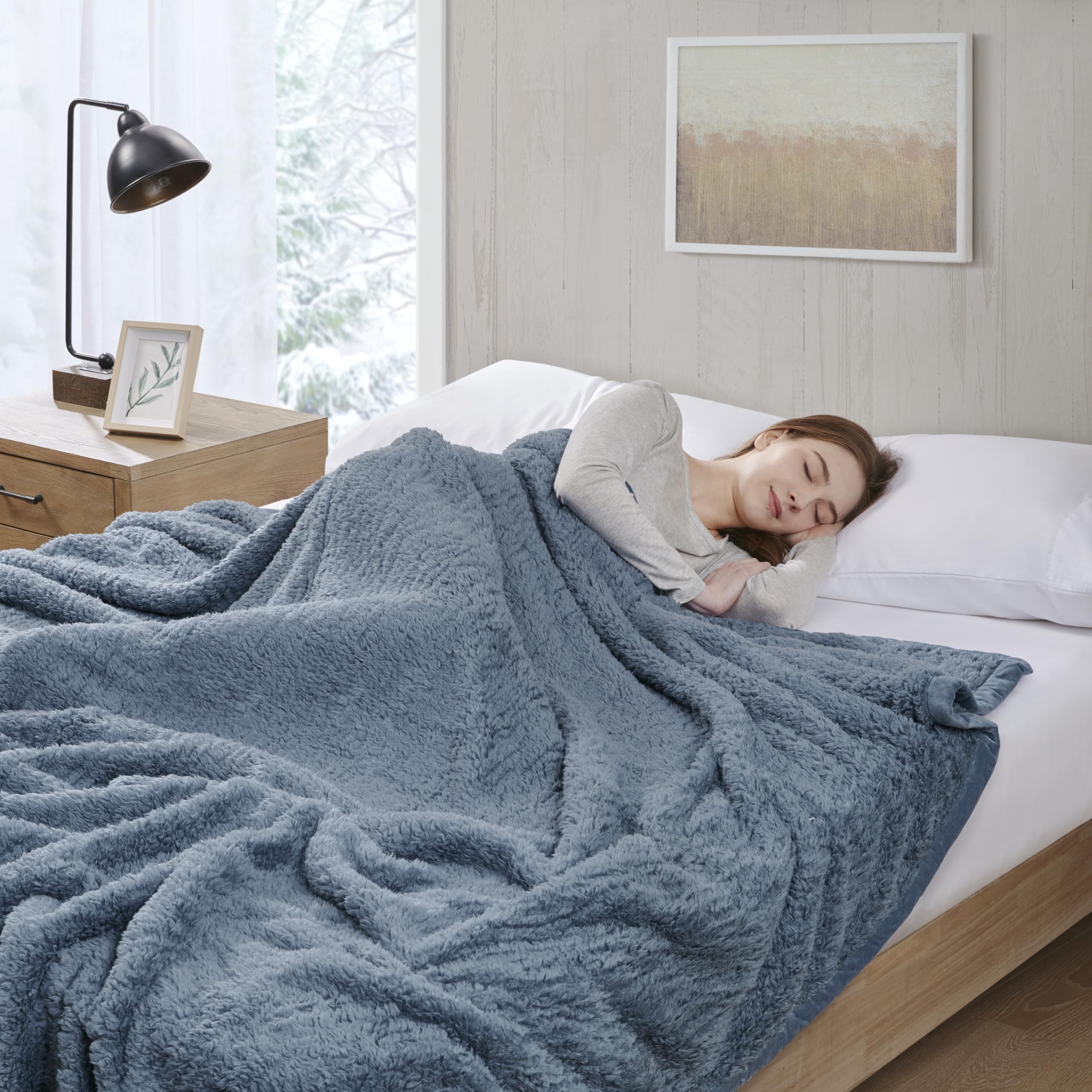 Amazon.com: Woolrich Burlington Berber Blanket Super Soft, Cozy