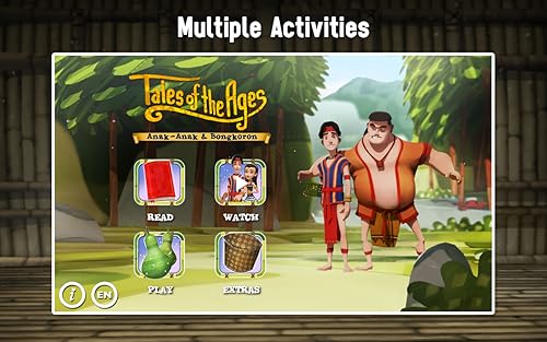 Interactive Children’s Book: Tales of the Ages, Anak-Anak & Bongkoron - Personalized for your kids