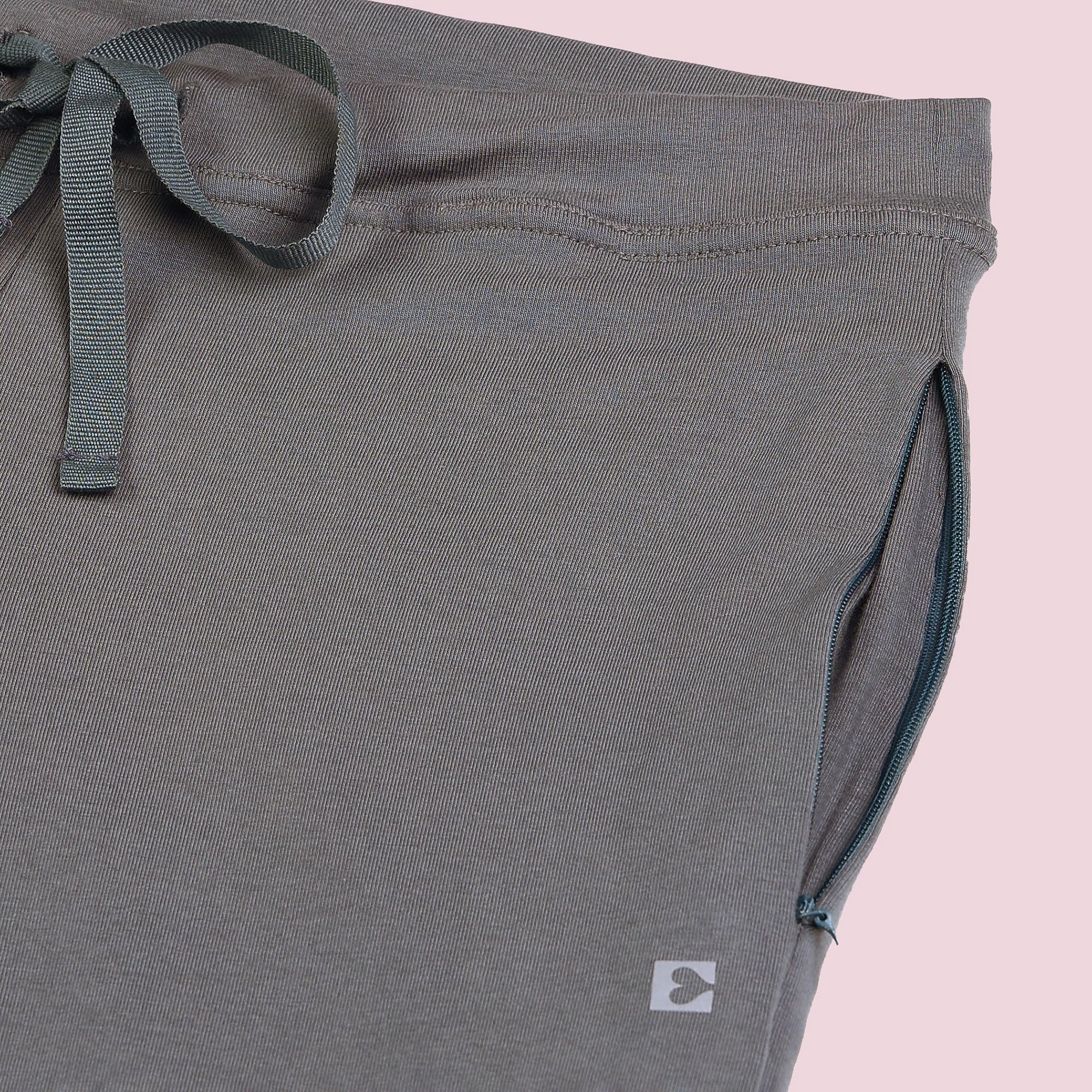 Enamor Women's Boxer Shorts (E044_Cloud Grey_M) - Image 7 thumbnail