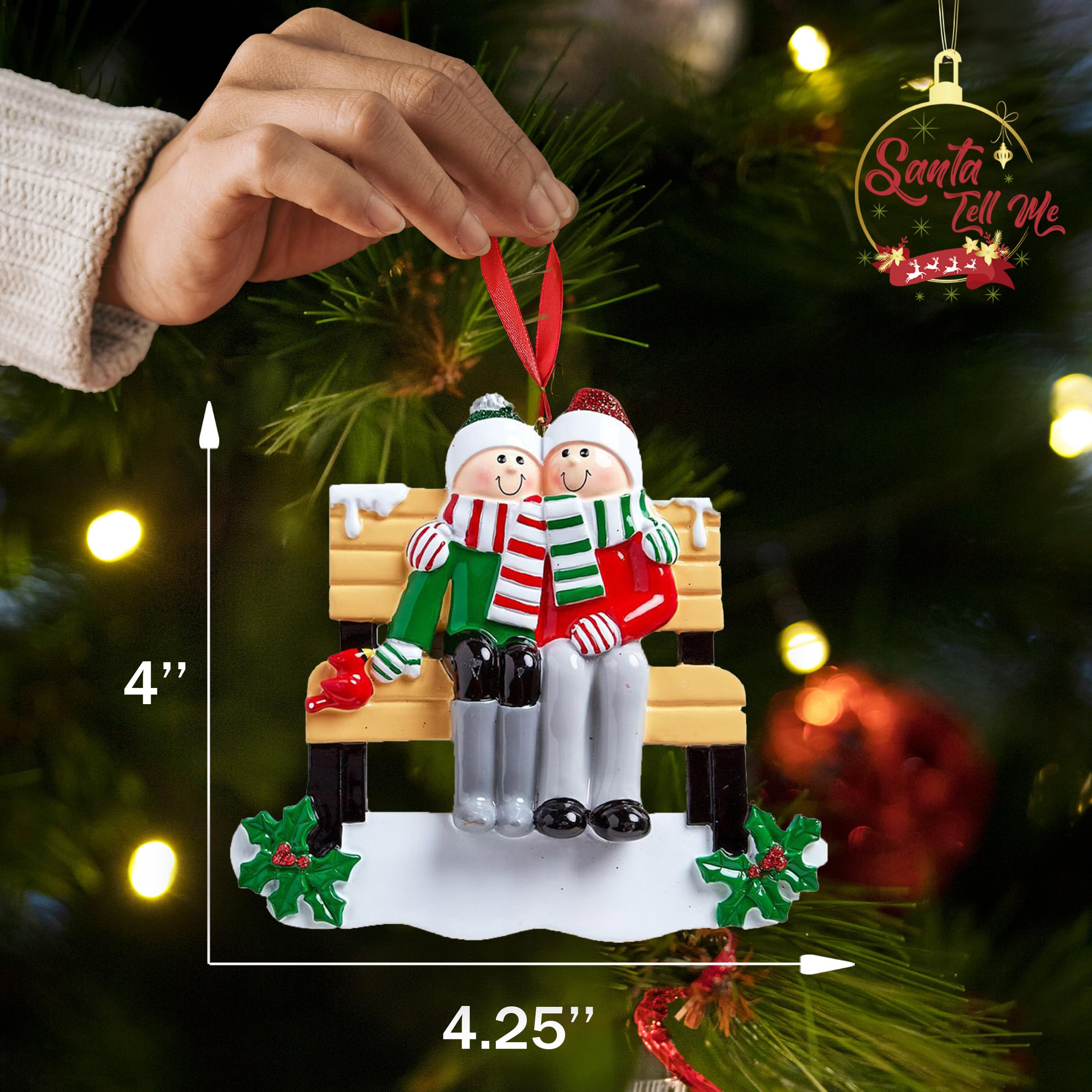 Personalized Gifts Couples Ornament - 60+ Gift Ideas For 2025
