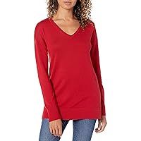 Amazon Essentials Maglione A Tunica Leggero A Maniche Lunghe Con Scollo A v (Disponibile)
