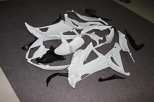 Miniatura 2 de Kit de carenado de carrocería ABS sin pintar para Kawasaki Ninja ZX-6R ZX636 2013-2018