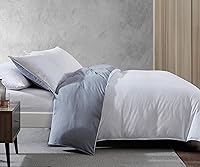 Vista 5 de Kenneth Cole New York - Juego de funda de edredón tamaño Queen, ropa de cama reversible de algodón con fundas a juego, decoración del hogar