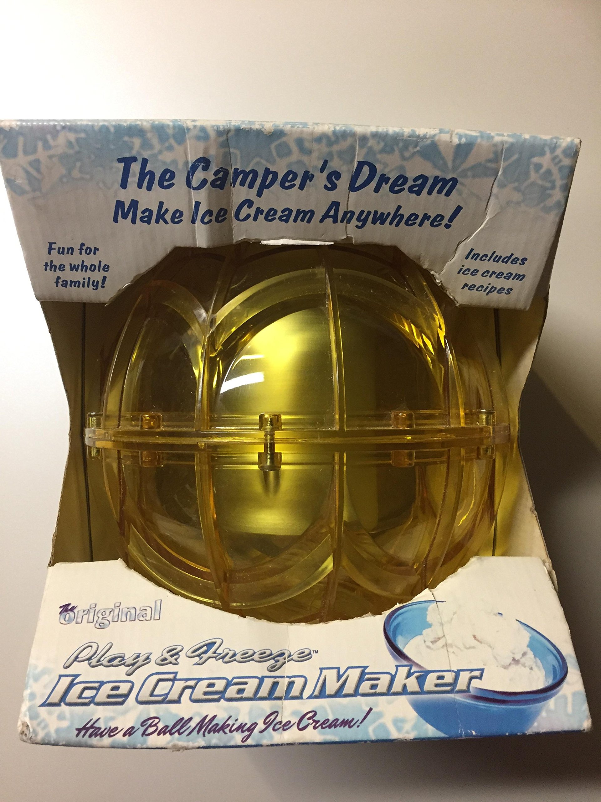 The Original Play & Freeze Ice Cream Maker - Yellow