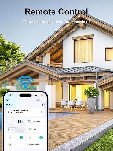 Miniatura 6 de Enchufe inteligente, enchufes inteligentes que funcionan con Alexa y Google Home, toma inteligente con control de retome, temporizador y horario,
