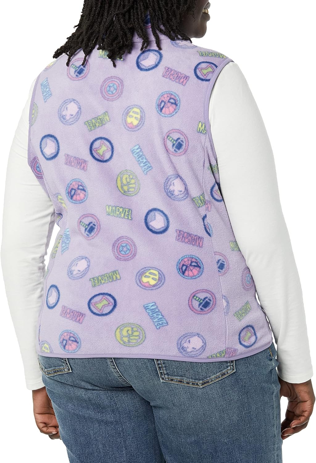 Amazon Essentials Disney | Marvel | Star Wars Women's Polar Fleece Vests - Image 2