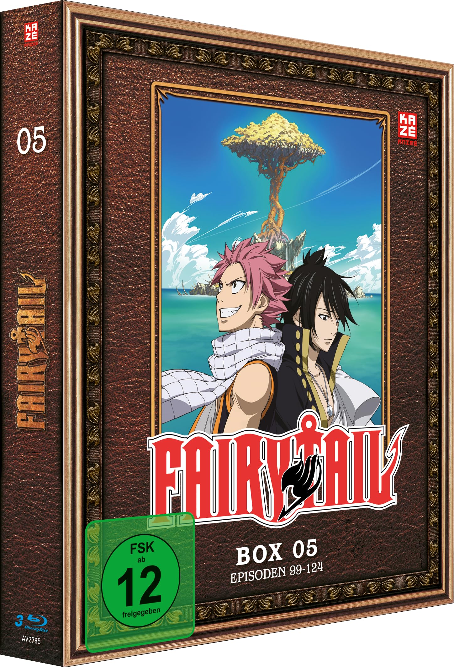 Fairy Tail Pack 5 Blu-ray serie anime completa episodios 99 al 124 para coleccionistas