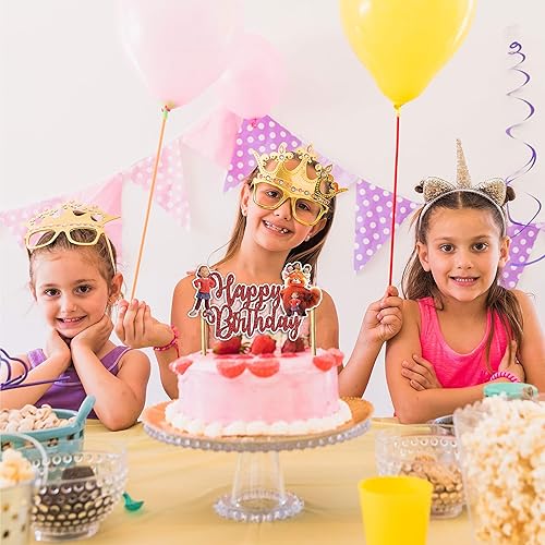 Miniatura 4 de Seyal Turn in Red Happy Birthday Cake Topper